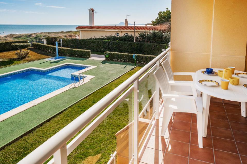 Apartamento Nat En Primera Linea De Playa Playa De Xeraco Extérieur photo